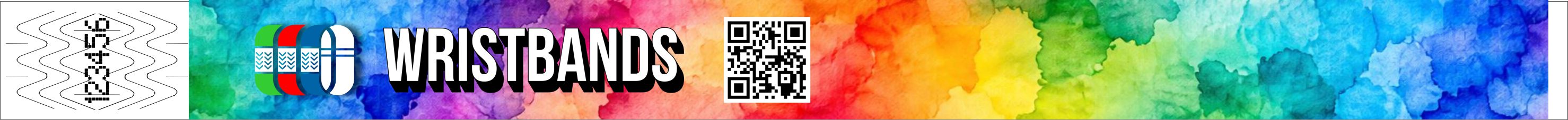 Aquarelontwerp met QR-code